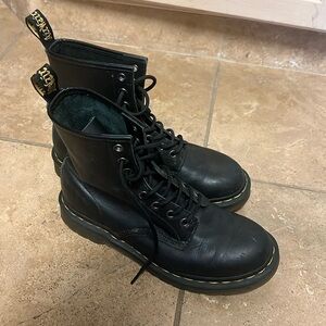 Doc Martens Black combat boots